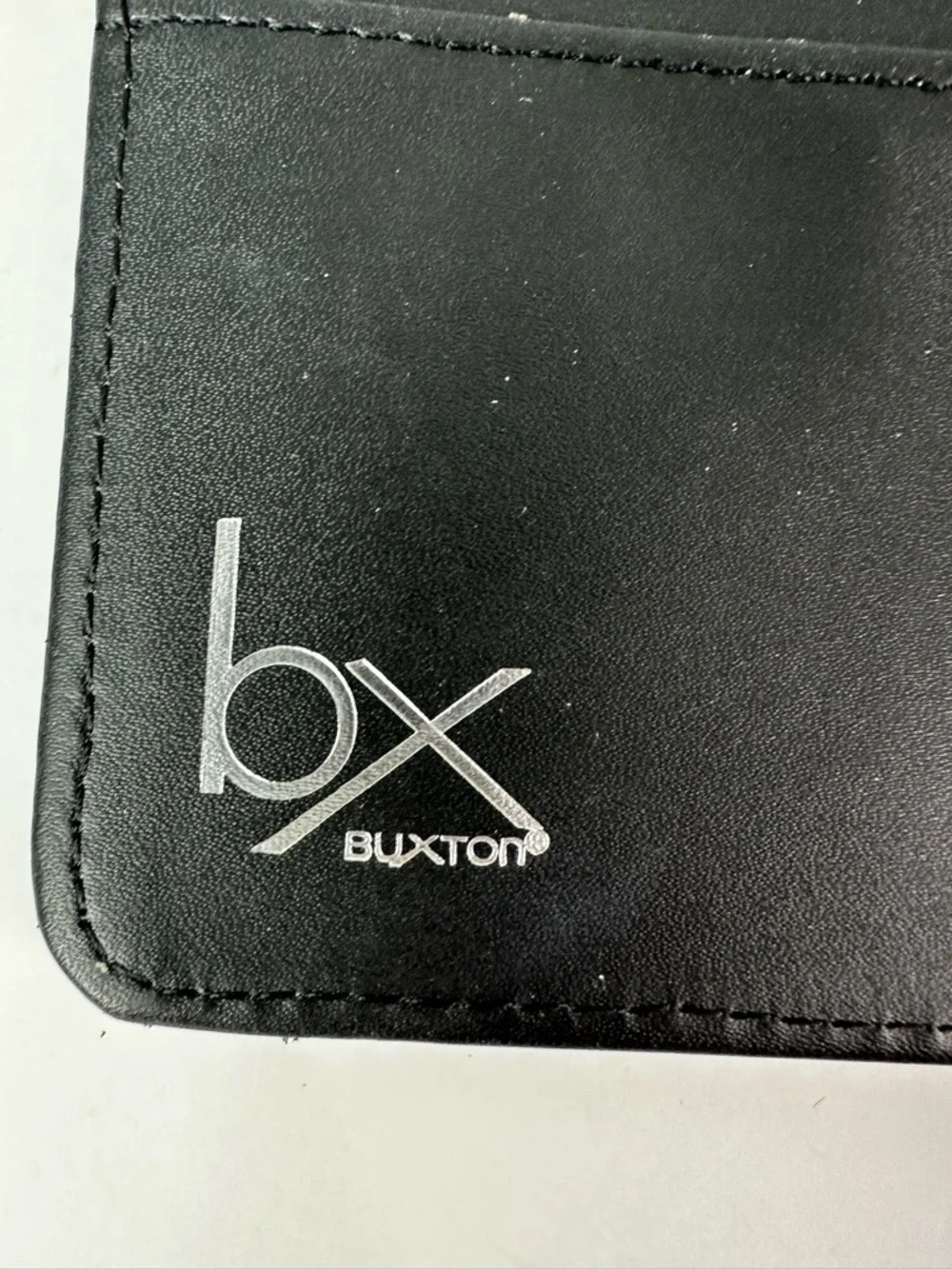 Buxton Black Quilted 8.5 x 11 Padfolio Pen Holder, Card Slot, Legal Pad Holder